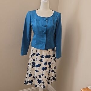 Barrie Pace Silk Skirt Suit - EUC